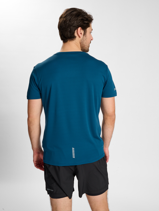 nwlMEMPHIS T-SHIRT S/S MEN, MAJOLICA BLUE, model