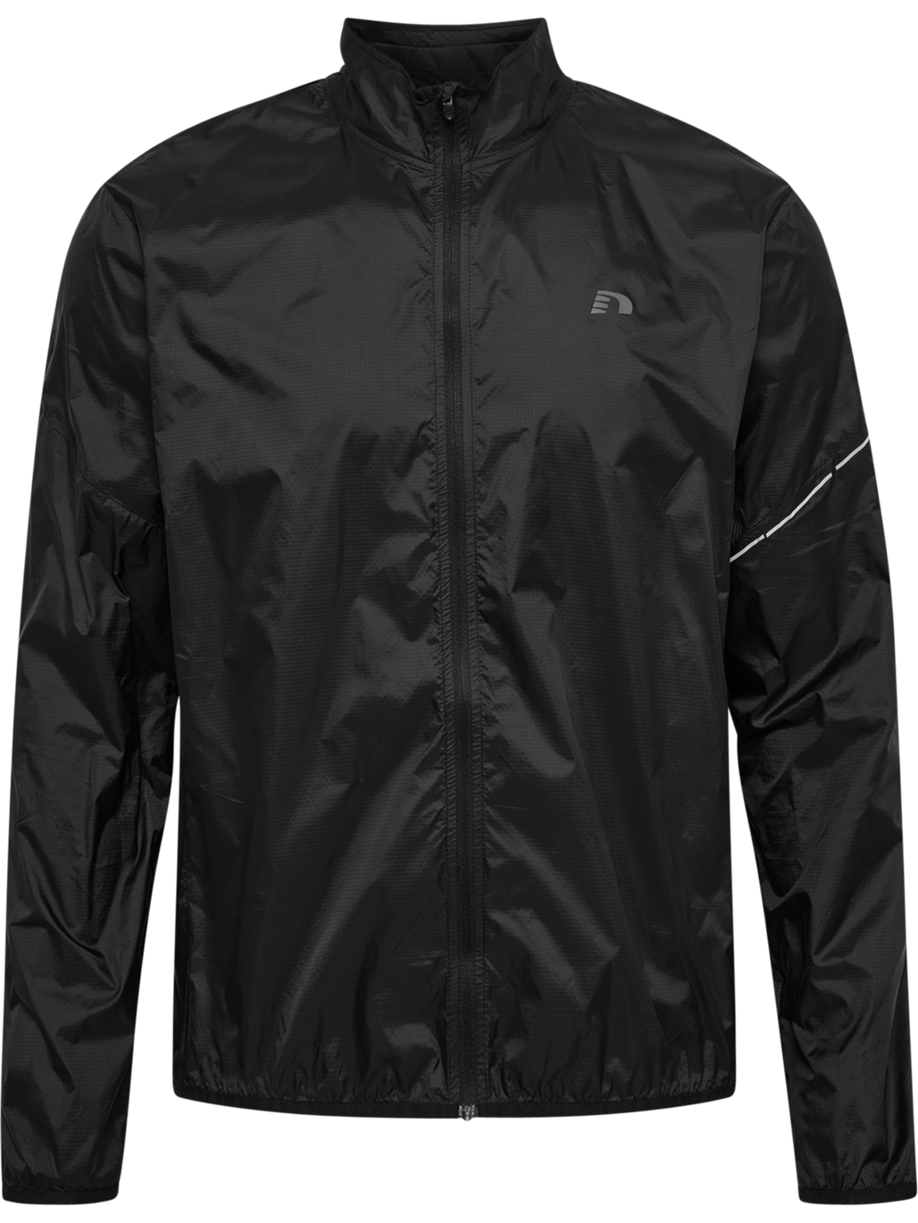 nwlPACKABLE TRAIL JACKET, BLACK, packshot