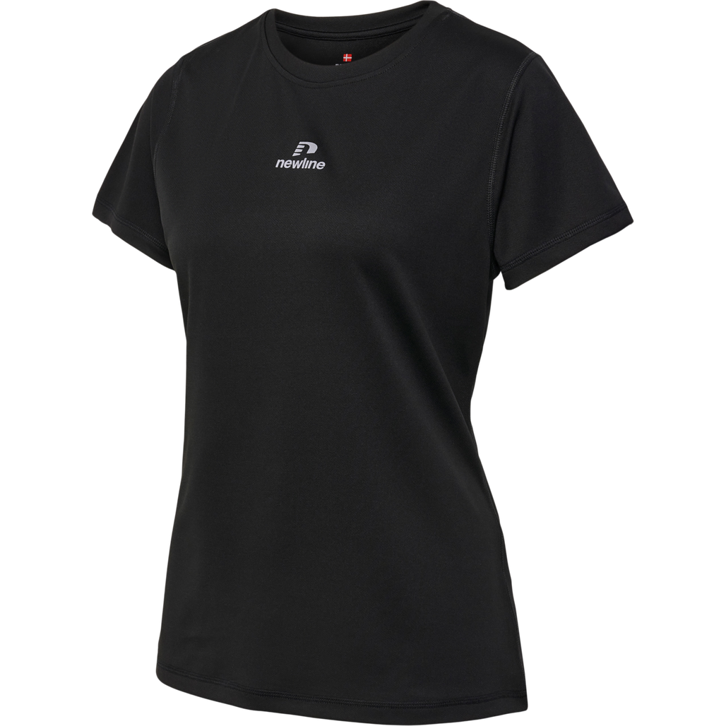 nwlBEAT POLY TEE WOMAN, BLACK, packshot