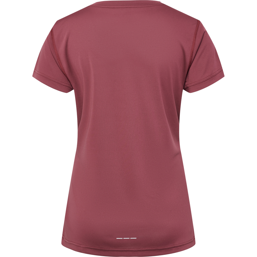 nwlBEAT TEE WOMAN, MAROON, packshot
