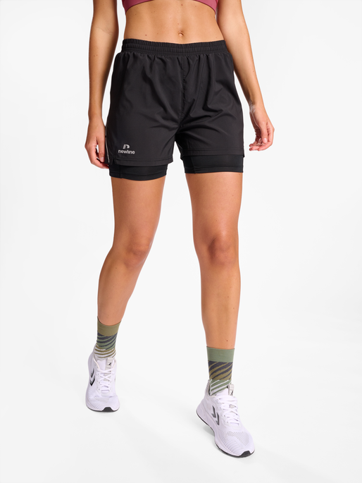 2 in 1 hot sale sports shorts ladies