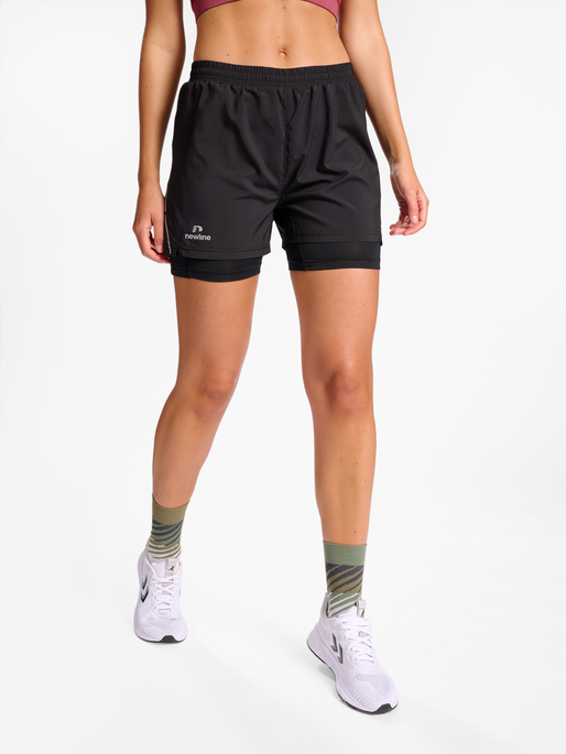 Newline nwlPACE 2IN1 SHORTS WOMAN - BLACK