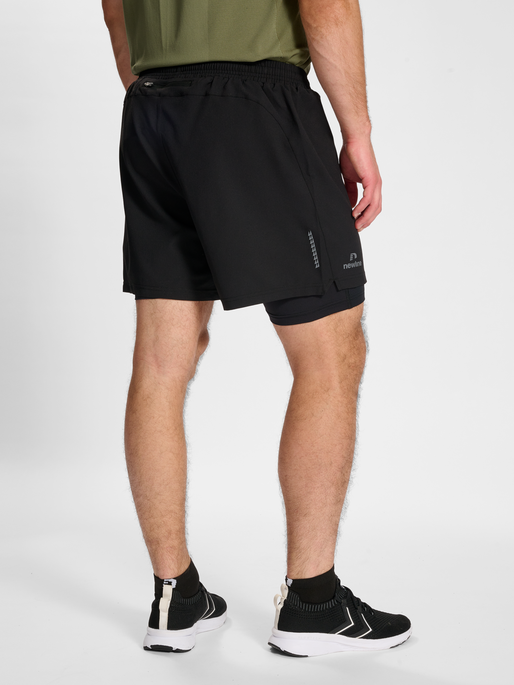 nwlDALLAS SHORTS 2IN1 male, BLACK, model