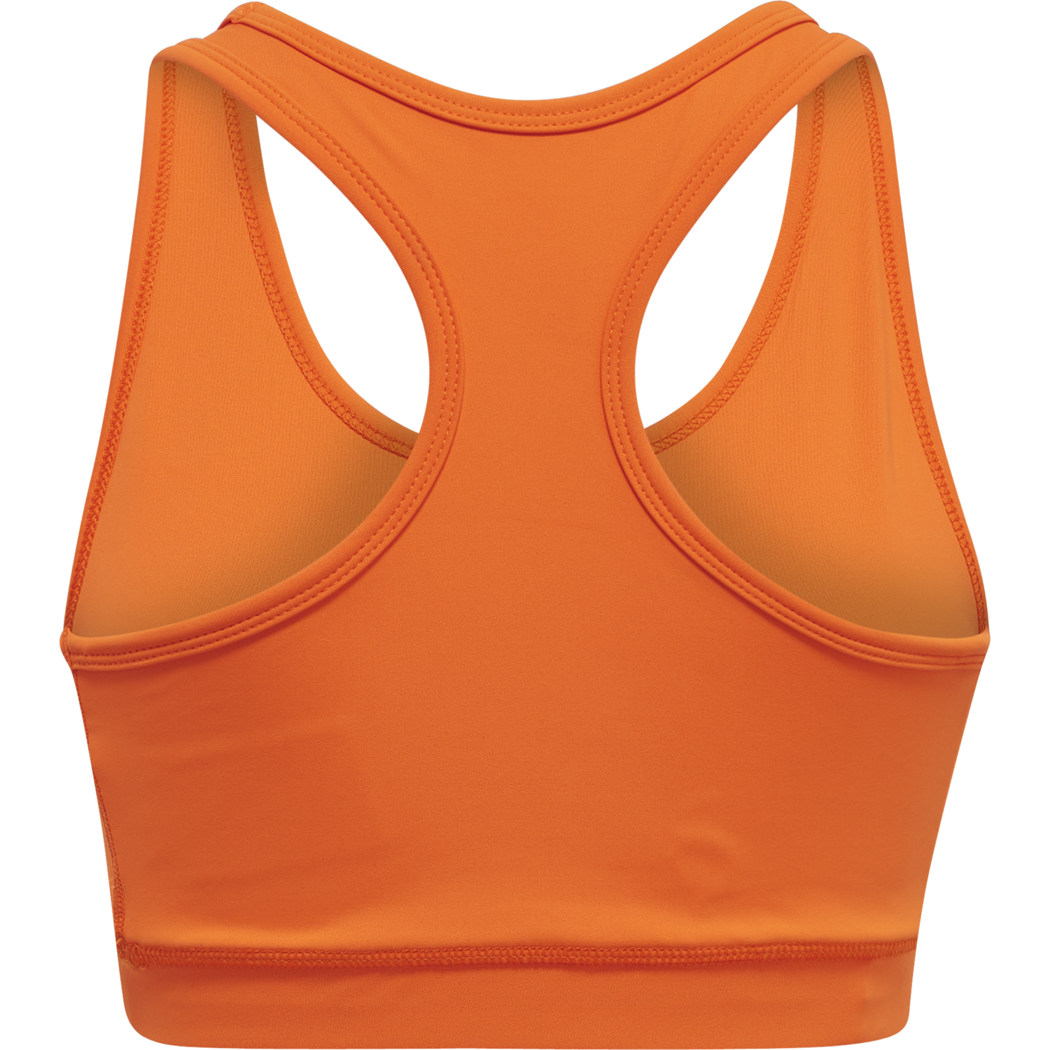 WOMEN CORE ATHLETIC TOP, ORANGE TIGER, packshot