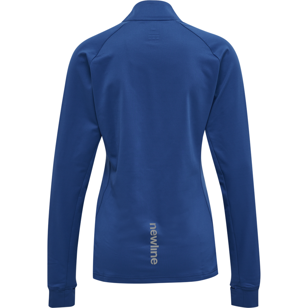WOMEN'S CORE MIDLAYER, TRUE BLUE, packshot