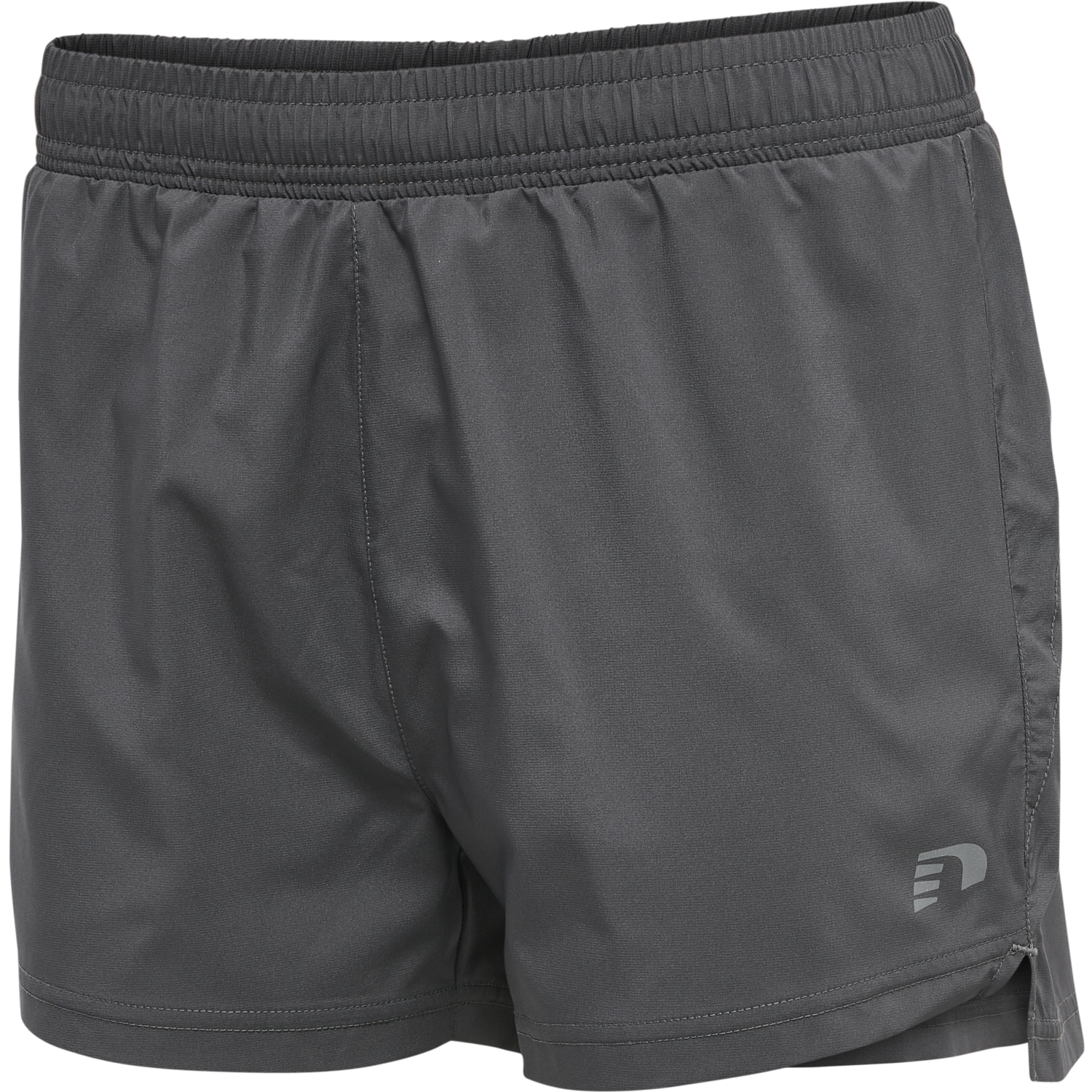 WOMEN RUNNING SHORTS, FORGED IRON, packshot
