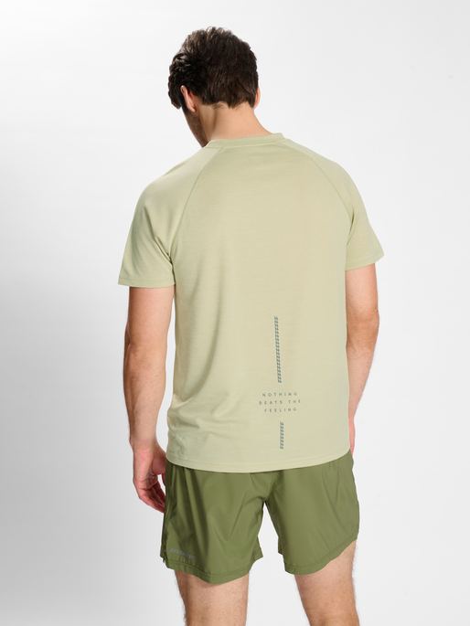 nwlORLANDO T-SHIRT S/S male, AGATE GREY MELANGE, model