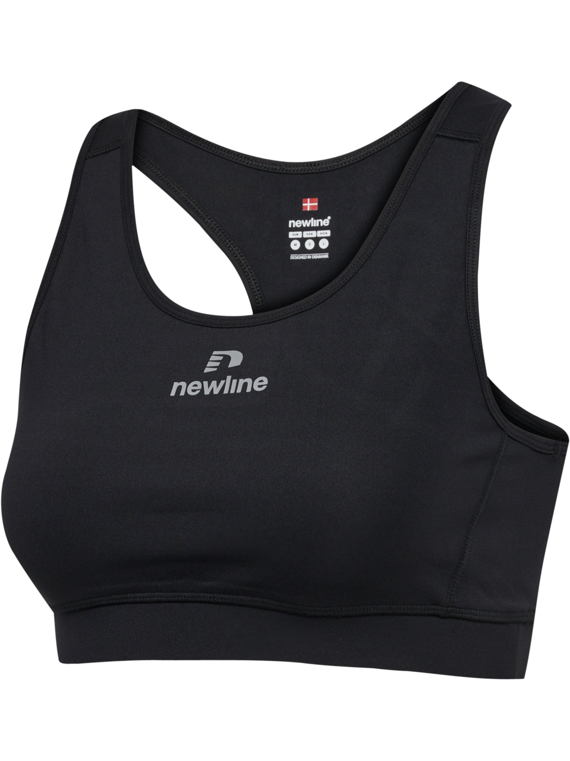 nwlLEAN SPORTS BRA, BLACK, packshot