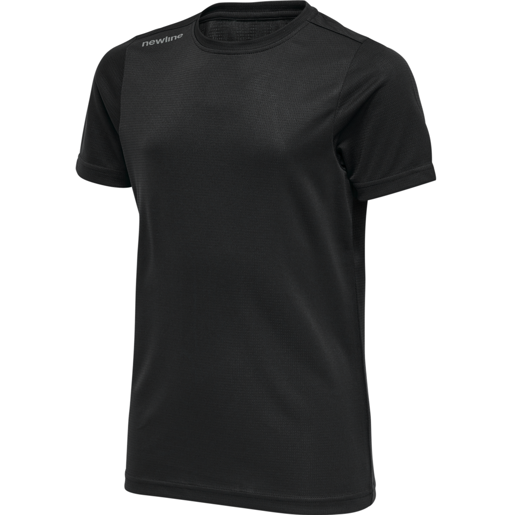 KIDS CORE FUNCTIONAL T-SHIRT S/S, BLACK, packshot