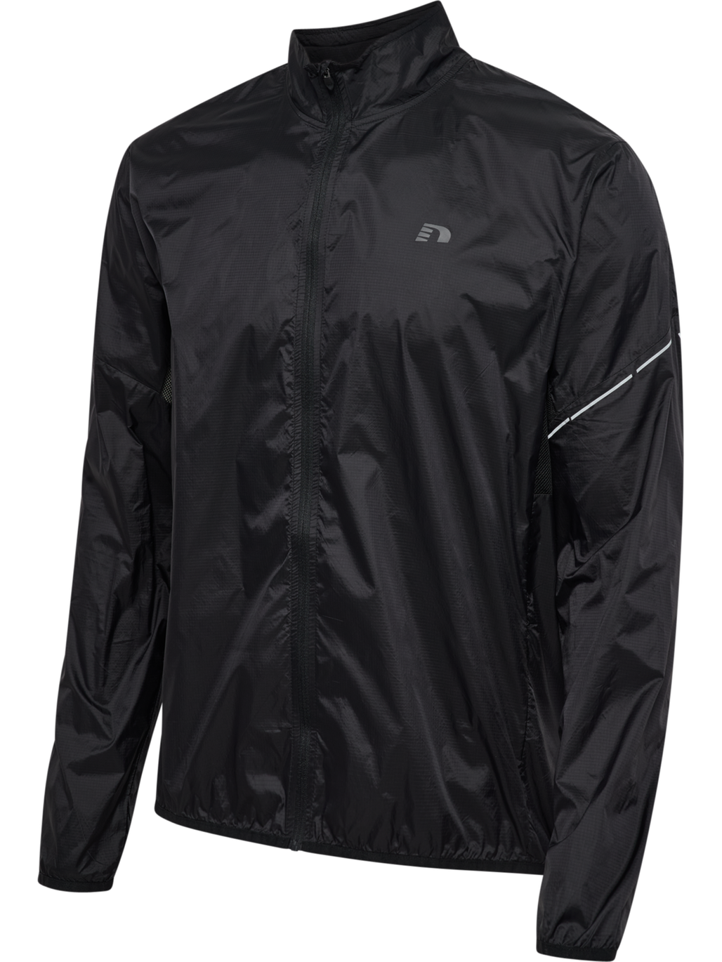 nwlPACKABLE TRAIL JACKET, BLACK, packshot