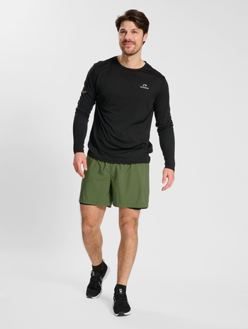 nwlDETROIT 2IN1 SHORTS MEN, FOUR LEAF CLOVER, model