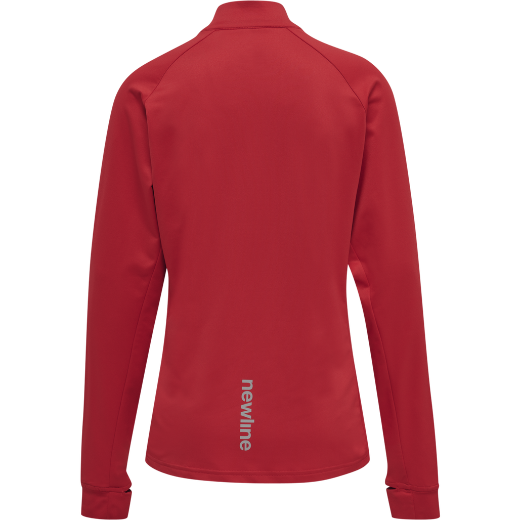 WOMEN'S CORE MIDLAYER, TANGO RED, packshot