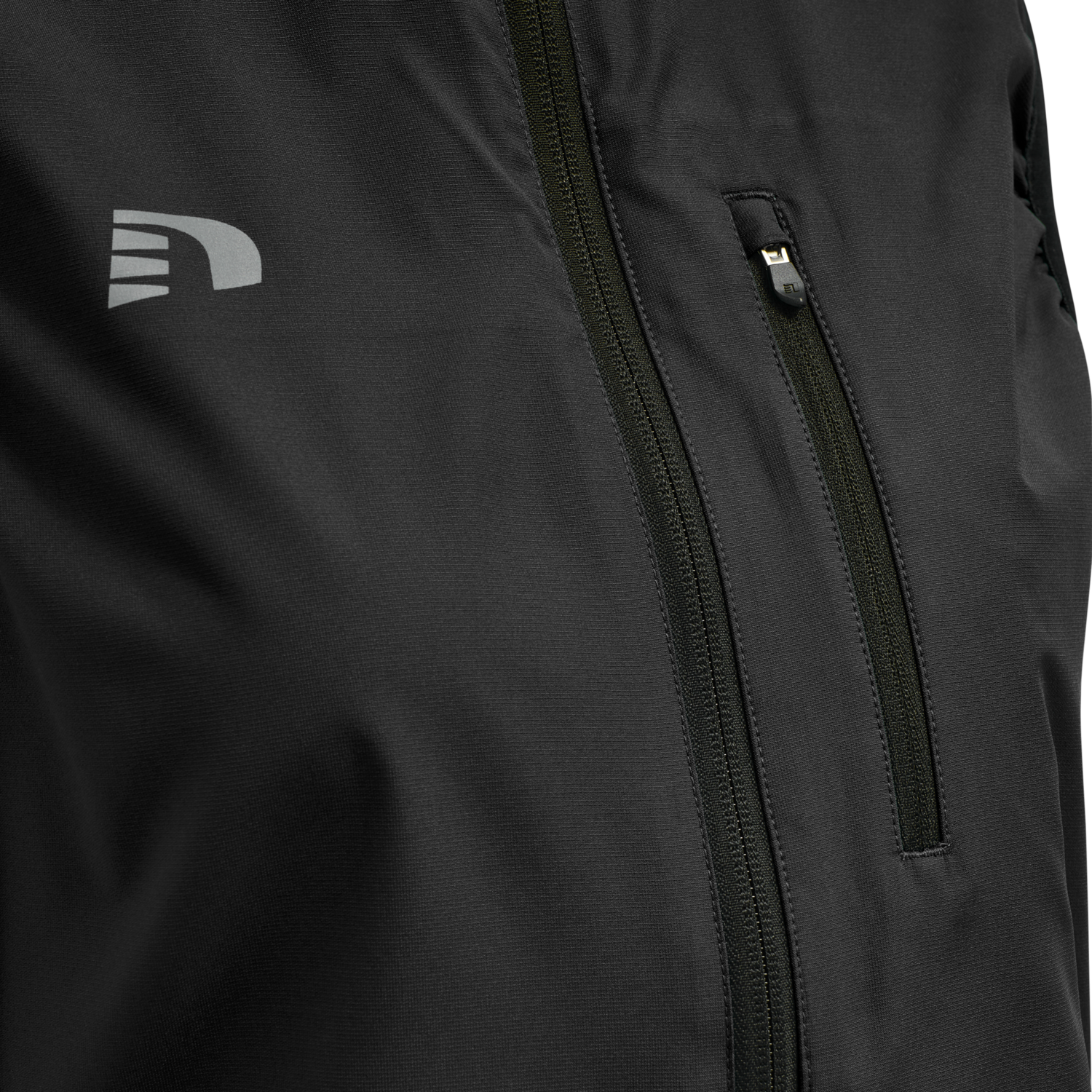 WOMEN'S CORE GILET, BLACK, packshot