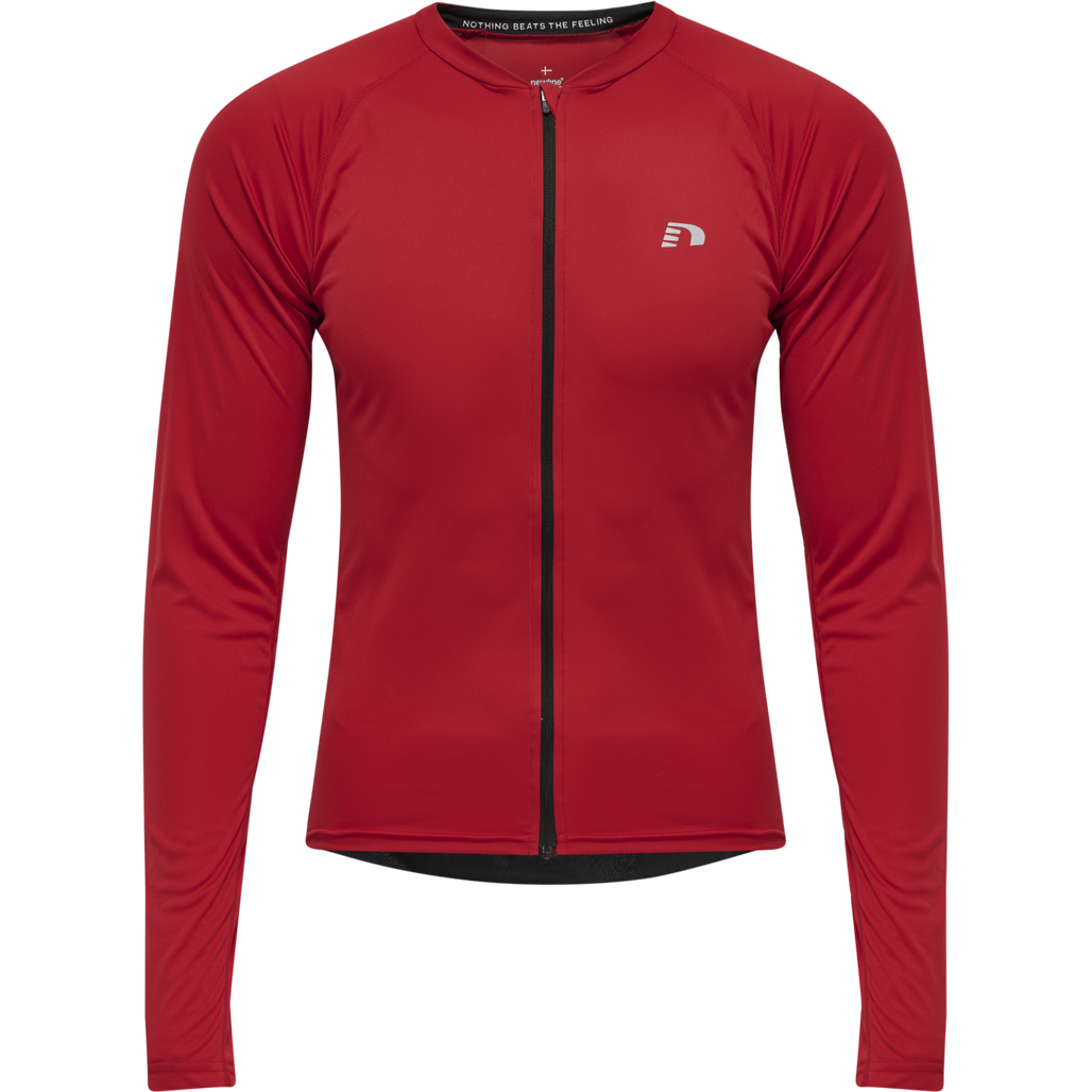 MENS CORE BIKE L/S JERSEY, TANGO RED, packshot