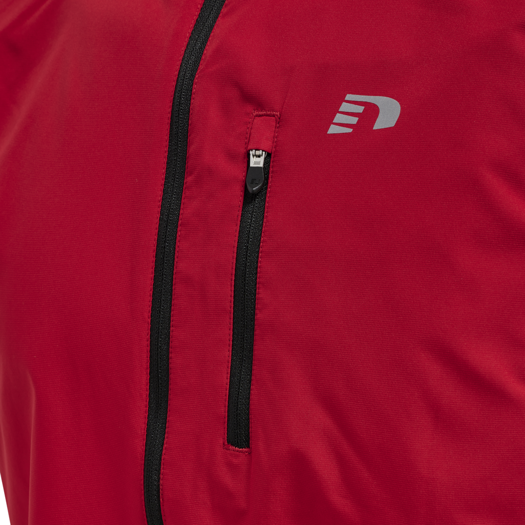 MEN'S CORE GILET, TANGO RED, packshot