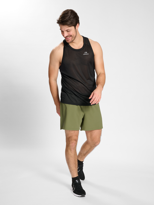 nwlOMAHA SINGLET male, BLACK, model