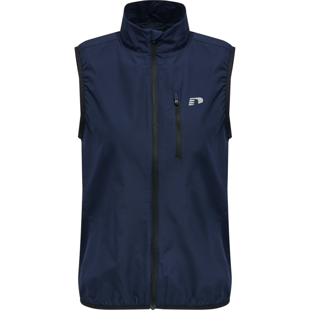 WOMEN'S CORE GILET, BLACK IRIS, packshot