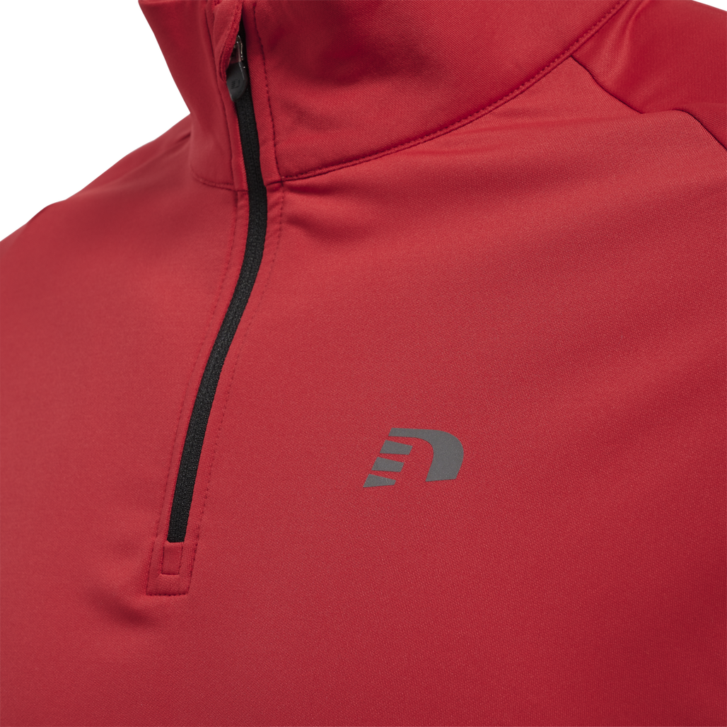 MEN'S CORE MIDLAYER, TANGO RED, packshot