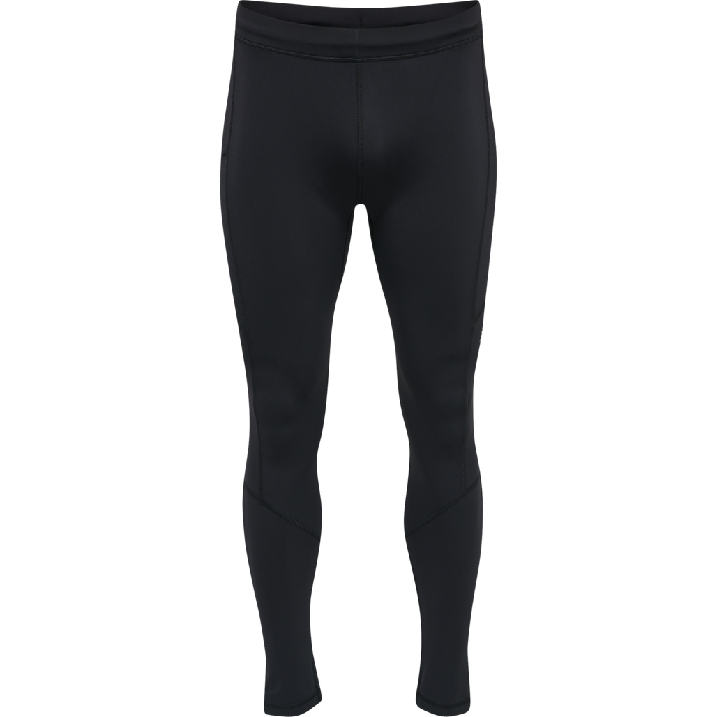 MEN LONG TIGHTS, BLACK, packshot