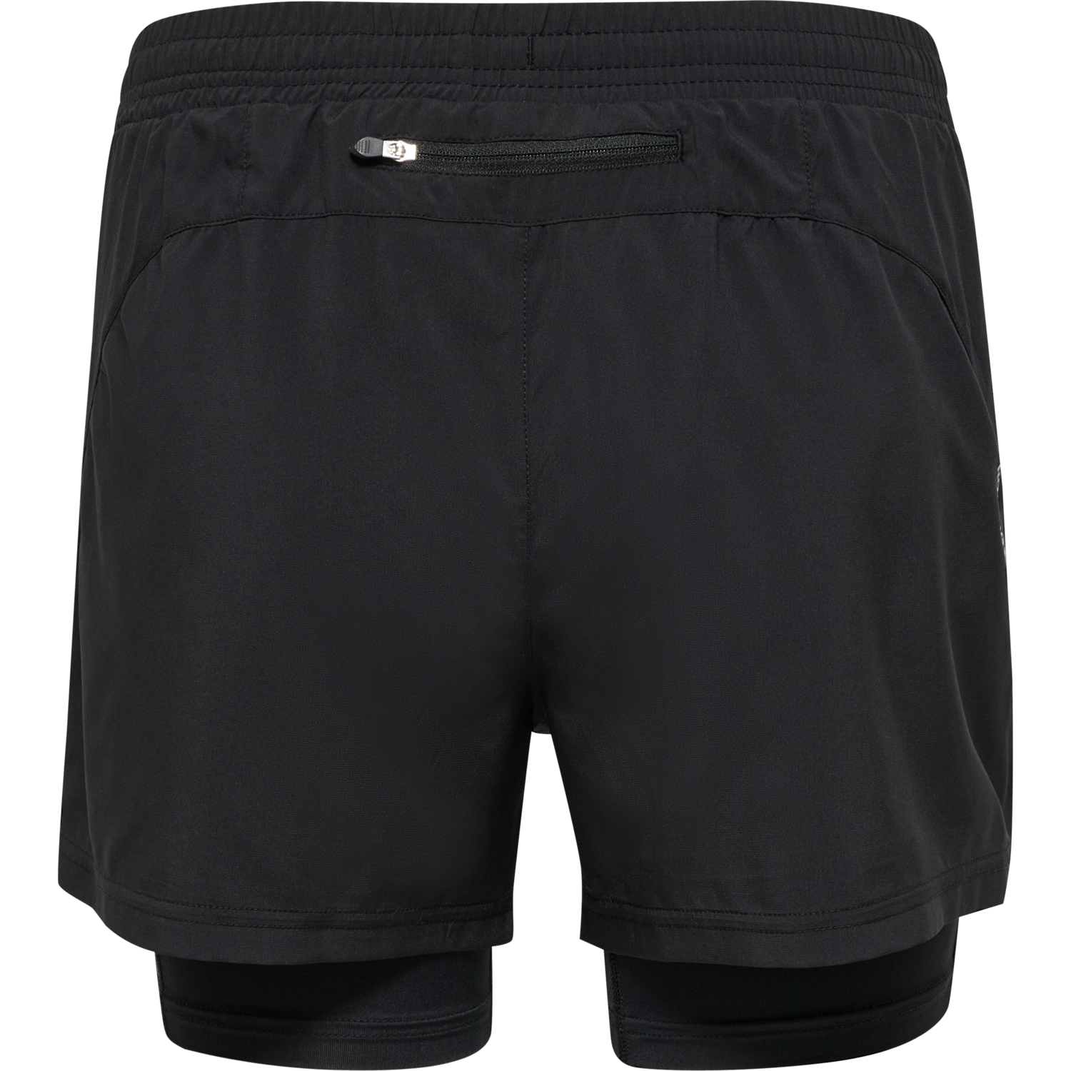 nwlKANSAS 2-IN-1 SHORTS female, BLACK, packshot